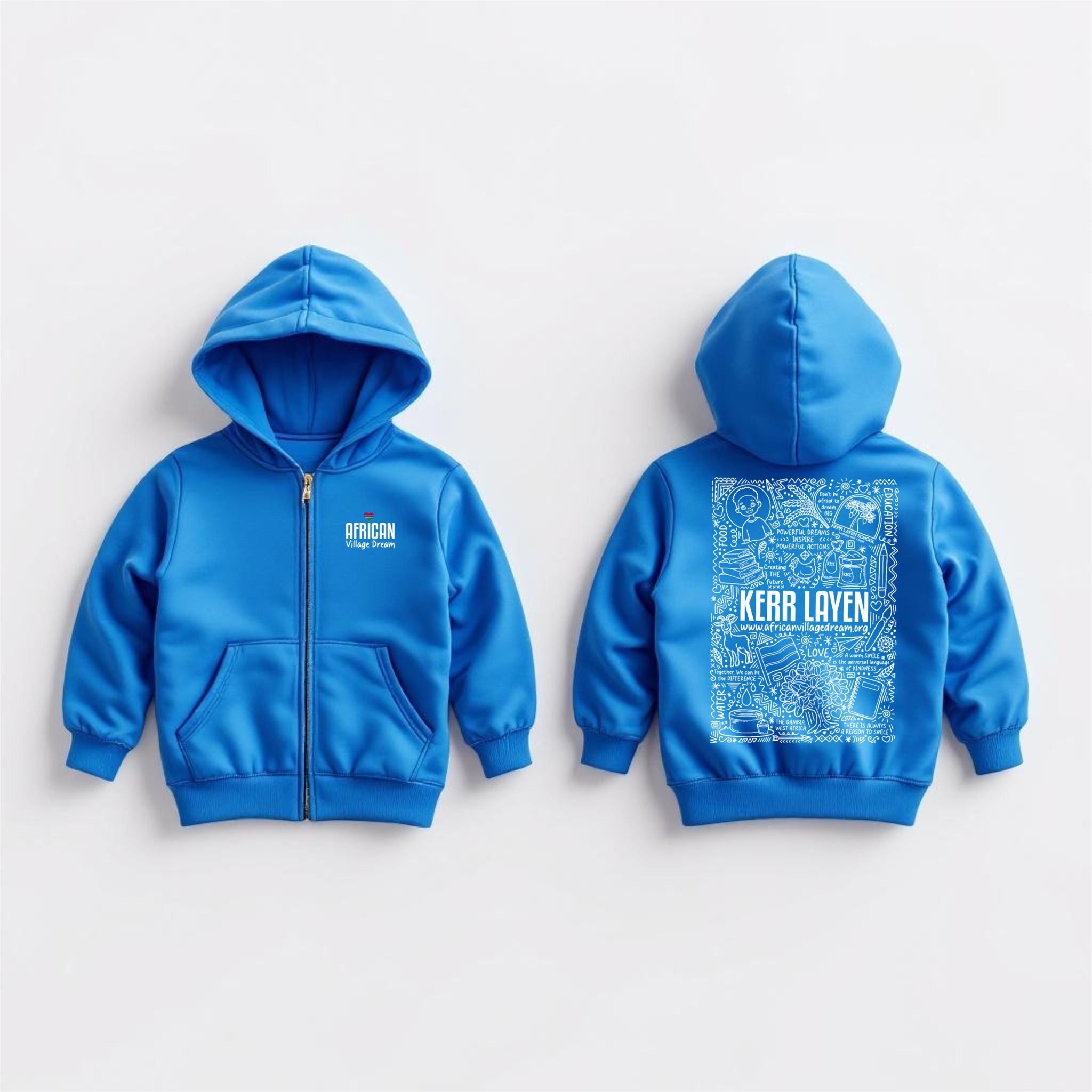 Child Kerr Layen Zipped Hoodie