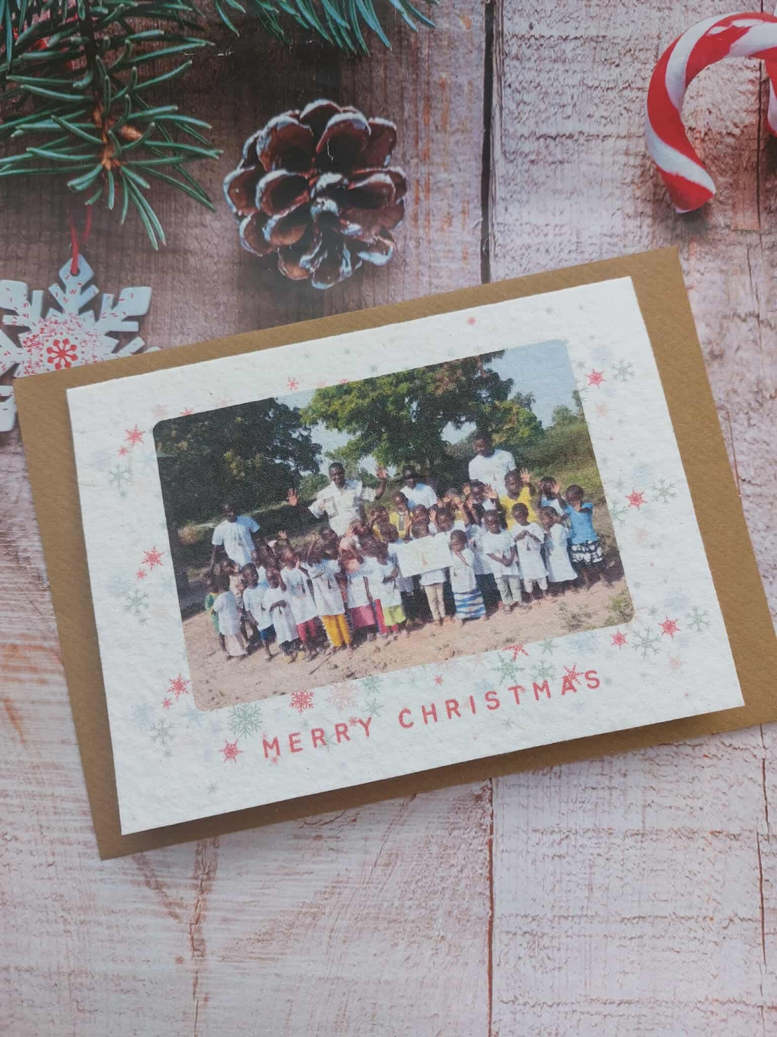 Merry Christmas Seed Card